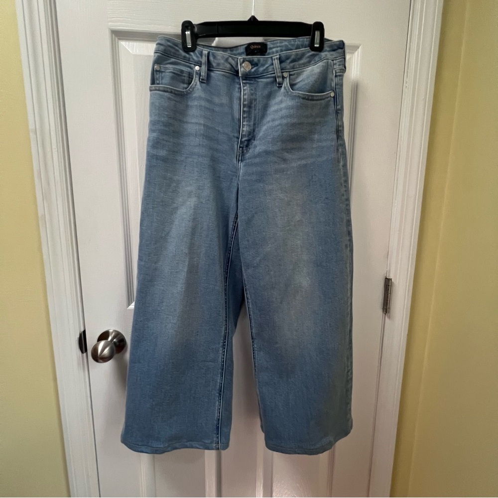 Quince Light Blue Wide Leg Jeans